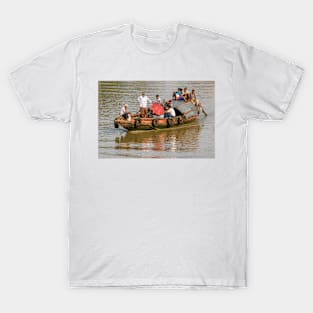 Boats on the Hooghly 03 T-Shirt